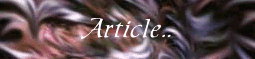 ---=[ Article ]=--------------------------------------------