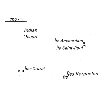 [Country map of French Southern and Antarctic Lands]